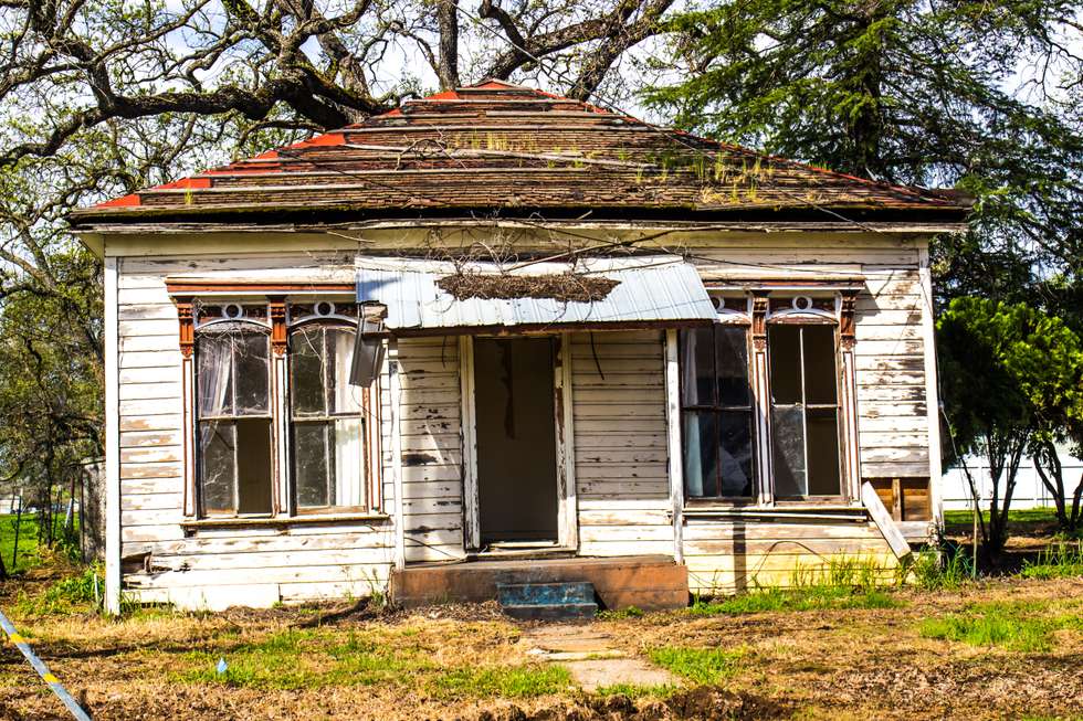 Abandoned home