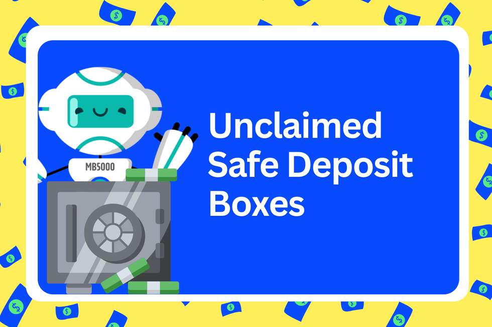 Unclaimed Safe Deposit Boxes